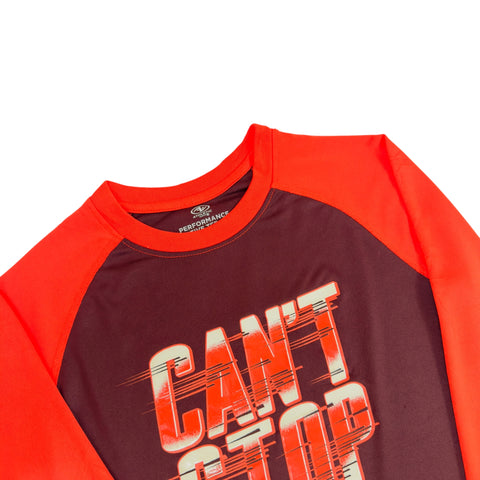 Camiseta Manga Larga Athletic 8 Años Niño USADA