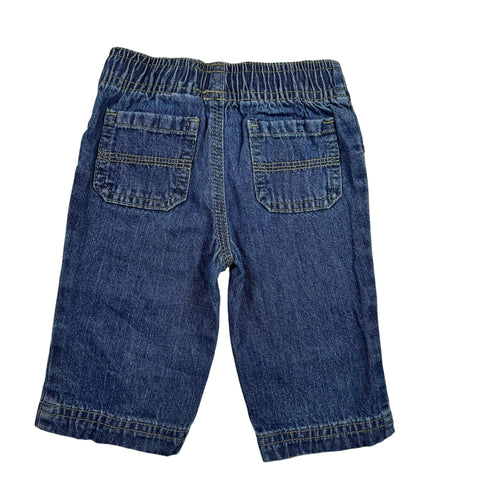 Pantalon Jeans Jumping Beans Bebe Niño 3 - 6 Meses USADO